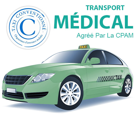 Taxi conventionné CPAM – transport médical